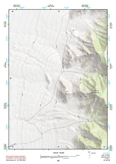33106NE Page 63 Oscura Mountains Topo Preview 1
