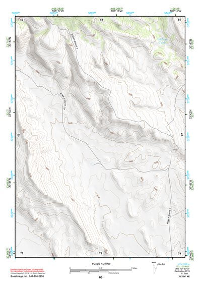 33106NE Page 66 Oscura Mountains Topo Preview 1