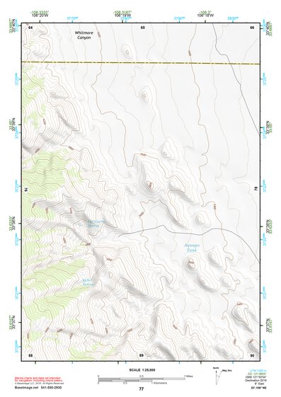 33106NE Page 77 Oscura Mountains Topo Preview 1