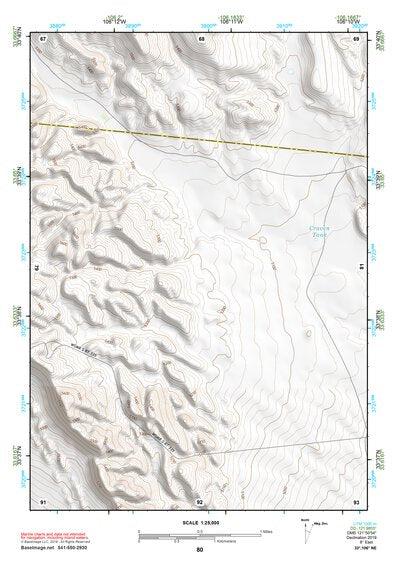33106NE Page 80 Oscura Mountains Topo Preview 1