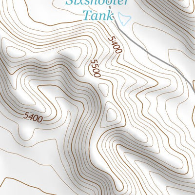 33106NE Page 84 Oscura Mountains Topo Preview 3