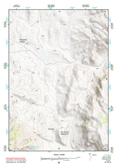 33106SE Page 25 Tularosa Topo Preview 1