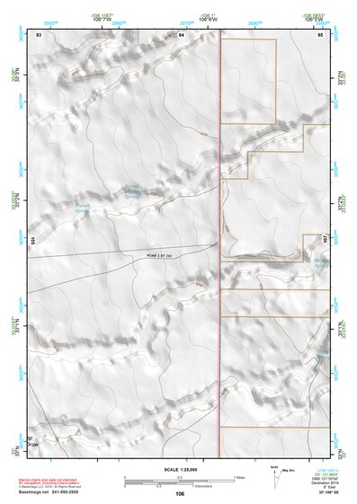 33106SE Page 106 Tularosa Topo Preview 1