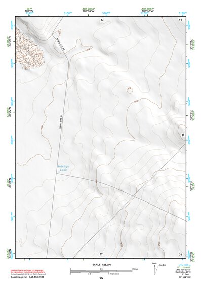 33106SW Page 25 Tularosa Topo Preview 1