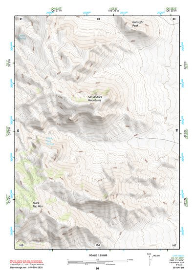 33106SW Page 94 Tularosa Topo Preview 1