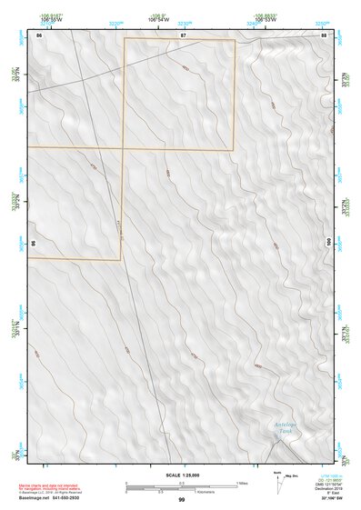 33106SW Page 99 Tularosa Topo Preview 1