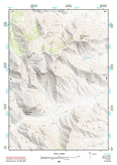 33106SW Page 106 Tularosa Topo Preview 1