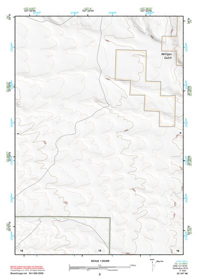 33107NE Page 3 San Mateo Mountains Topo Preview 1
