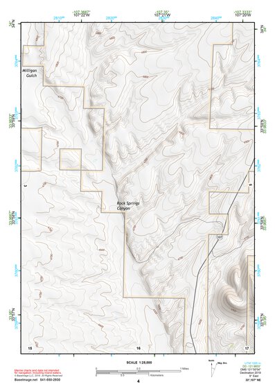 33107NE Page 4 San Mateo Mountains Topo Preview 1
