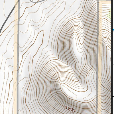 33107NE Page 4 San Mateo Mountains Topo Preview 3