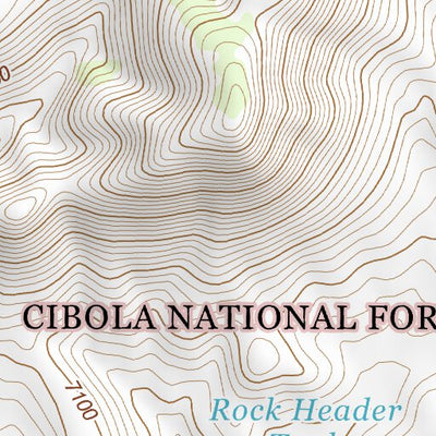 33107NE Page 6 San Mateo Mountains Topo Preview 3