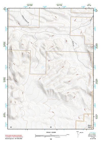 33107NE Page 12 San Mateo Mountains Topo Preview 1