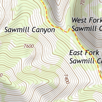 33107NE Page 20 San Mateo Mountains Topo Preview 3