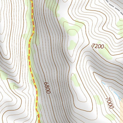 33107NE Page 22 San Mateo Mountains Topo Preview 2