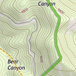 33107NE Page 25 San Mateo Mountains Topo Preview 2