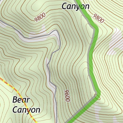 33107NE Page 25 San Mateo Mountains Topo Preview 2