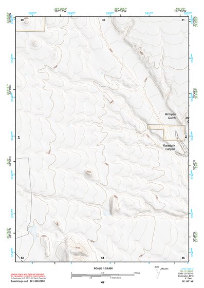 33107NE Page 42 San Mateo Mountains Topo Preview 1