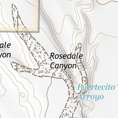 33107NE Page 43 San Mateo Mountains Topo Preview 3