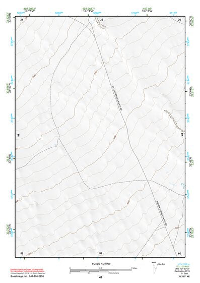 33107NE Page 47 San Mateo Mountains Topo Preview 1