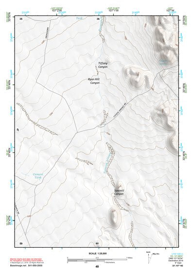 33107NE Page 48 San Mateo Mountains Topo Preview 1