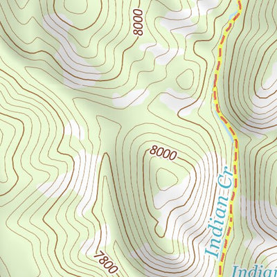 33107NE Page 49 San Mateo Mountains Topo Preview 2