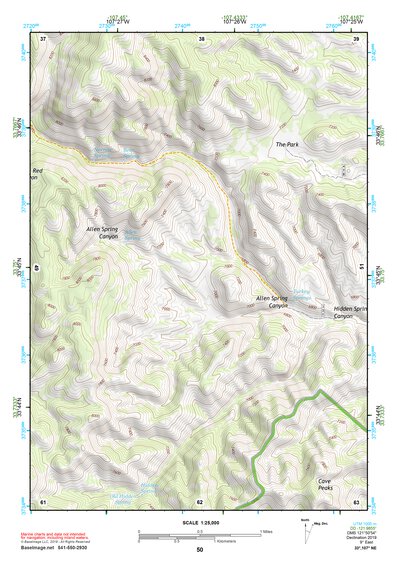33107NE Page 50 San Mateo Mountains Topo Preview 1