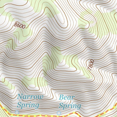 33107NE Page 50 San Mateo Mountains Topo Preview 3