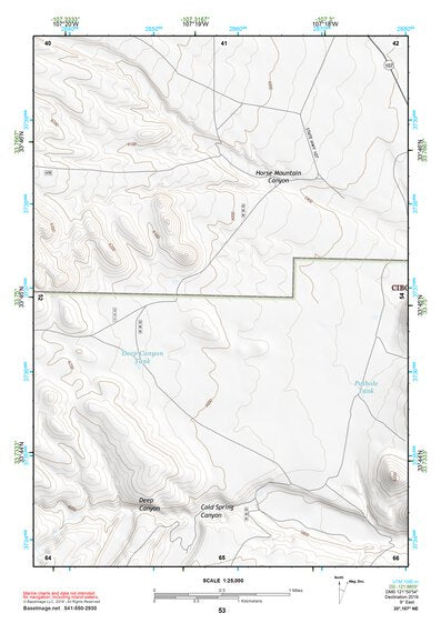 33107NE Page 53 San Mateo Mountains Topo Preview 1