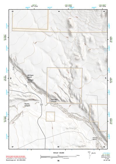 33107NE Page 56 San Mateo Mountains Topo Preview 1