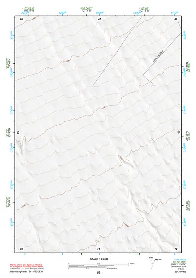 33107NE Page 59 San Mateo Mountains Topo Preview 1