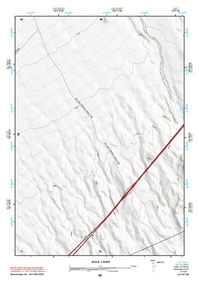 33107NE Page 60 San Mateo Mountains Topo Preview 1