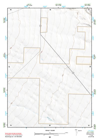 33107NE Page 68 San Mateo Mountains Topo Preview 1