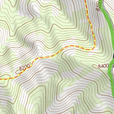 33107NE Page 76 San Mateo Mountains Topo Preview 2