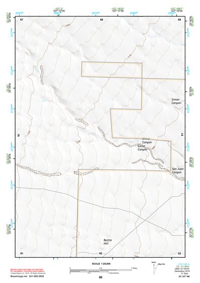 33107NE Page 80 San Mateo Mountains Topo Preview 1