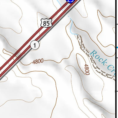 33107NE Page 81 San Mateo Mountains Topo Preview 3