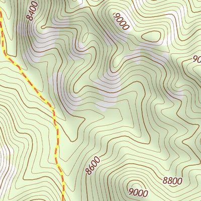 33107NE Page 86 San Mateo Mountains Topo Preview 2
