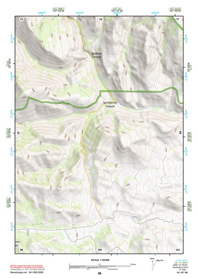 33107NE Page 88 San Mateo Mountains Topo Preview 1