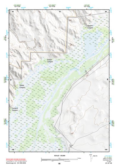 33107NE Page 95 San Mateo Mountains Topo Preview 1