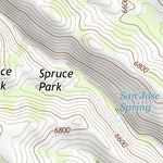 33107NE Page 100 San Mateo Mountains Topo Preview 3