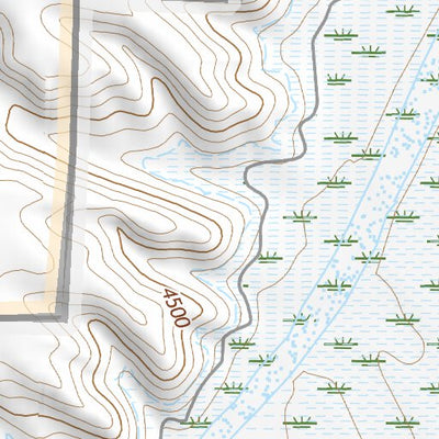 33107NE Page 106 San Mateo Mountains Topo Preview 3