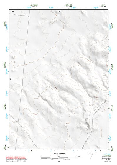 33107NE Page 108 San Mateo Mountains Topo Preview 1