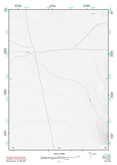 33107NW Page 3 San Mateo Mountains Topo Preview 1