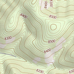 33107NW Page 33 San Mateo Mountains Topo Preview 3