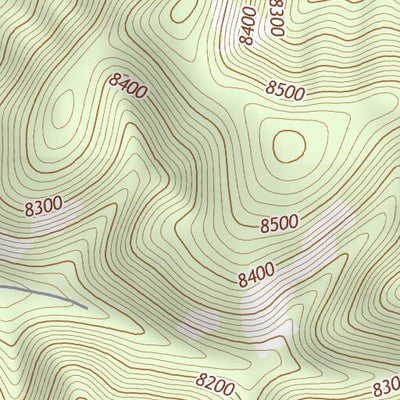 33107NW Page 33 San Mateo Mountains Topo Preview 3