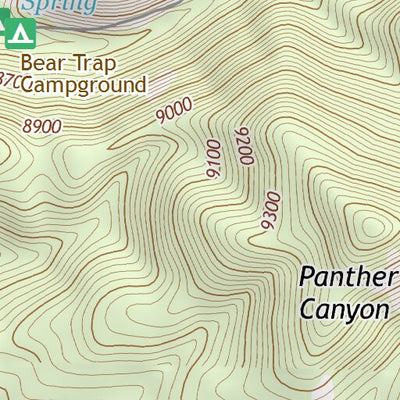 33107NW Page 36 San Mateo Mountains Topo Preview 3