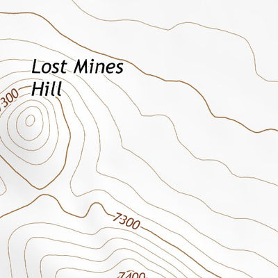 33107NW Page 43 San Mateo Mountains Topo Preview 2