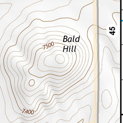 33107NW Page 44 San Mateo Mountains Topo Preview 3