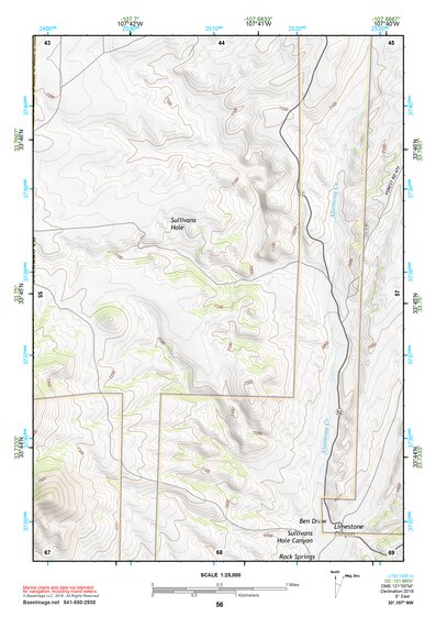 33107NW Page 56 San Mateo Mountains Topo Preview 1