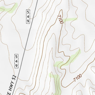 33107NW Page 57 San Mateo Mountains Topo Preview 2