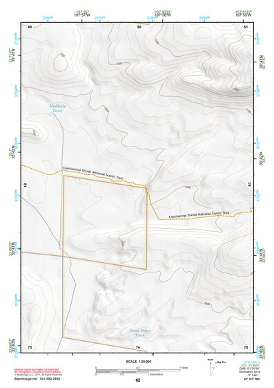 33107NW Page 62 San Mateo Mountains Topo Preview 1
